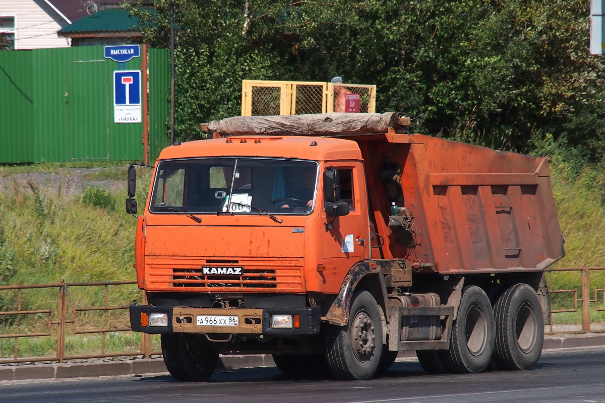 Ханты-Мансийский автоном.округ, № А 966 ХХ 86 — КамАЗ-65115 [651150]