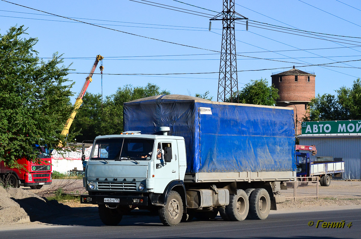 Волгоградская область, № А 463 УВ 134 — КамАЗ-53212