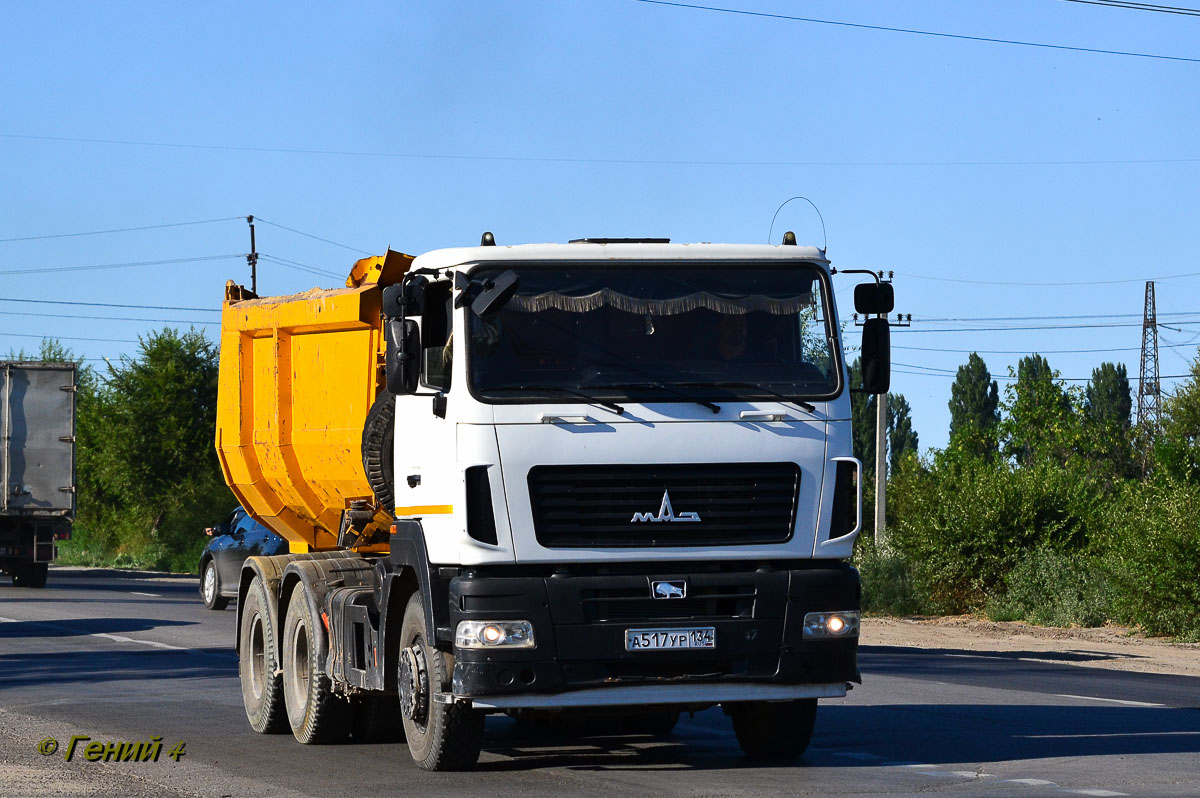 Волгоградская область, № А 517 УР 134 — МАЗ-6501W6