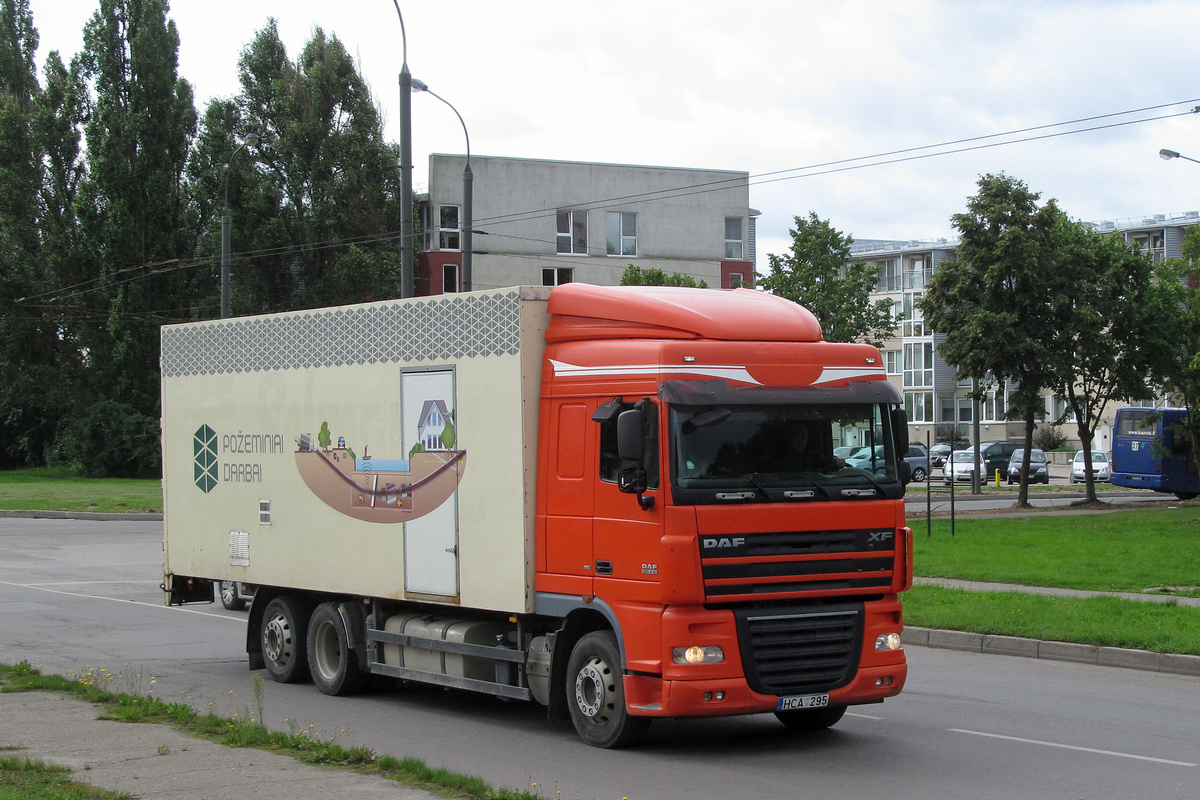 Литва, № HCA 295 — DAF XF105 FAR