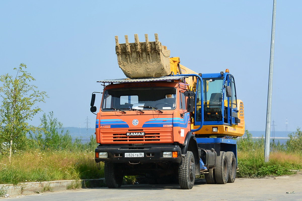 Ханты-Мансийский автоном.округ, № О 826 ТВ 86 — КамАЗ-53228-15 [53228R]