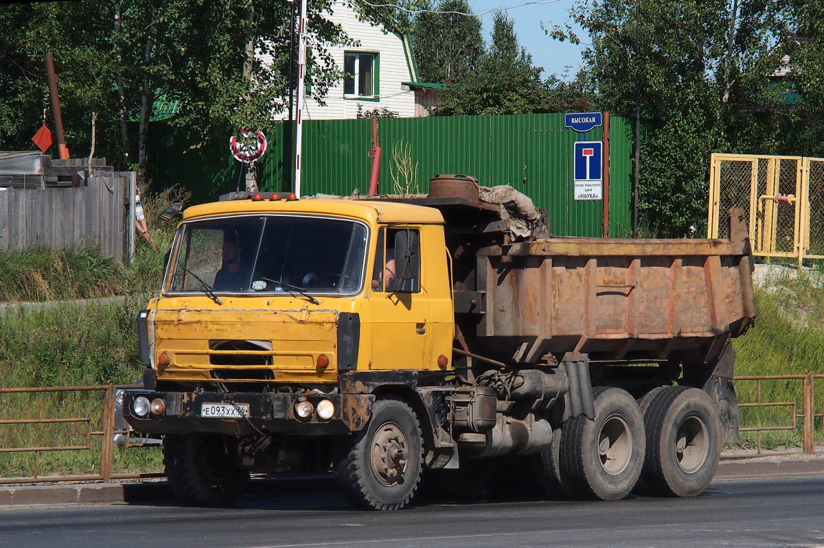 Ханты-Мансийский автоном.округ, № Е 093 ХХ 86 — Tatra 815-2 S1 A