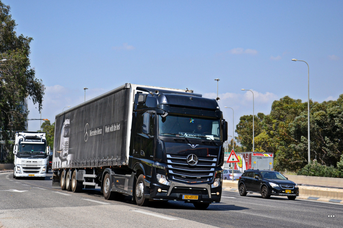 Израиль, № 92-451-33 — Mercedes-Benz Actros ('2011) 1845