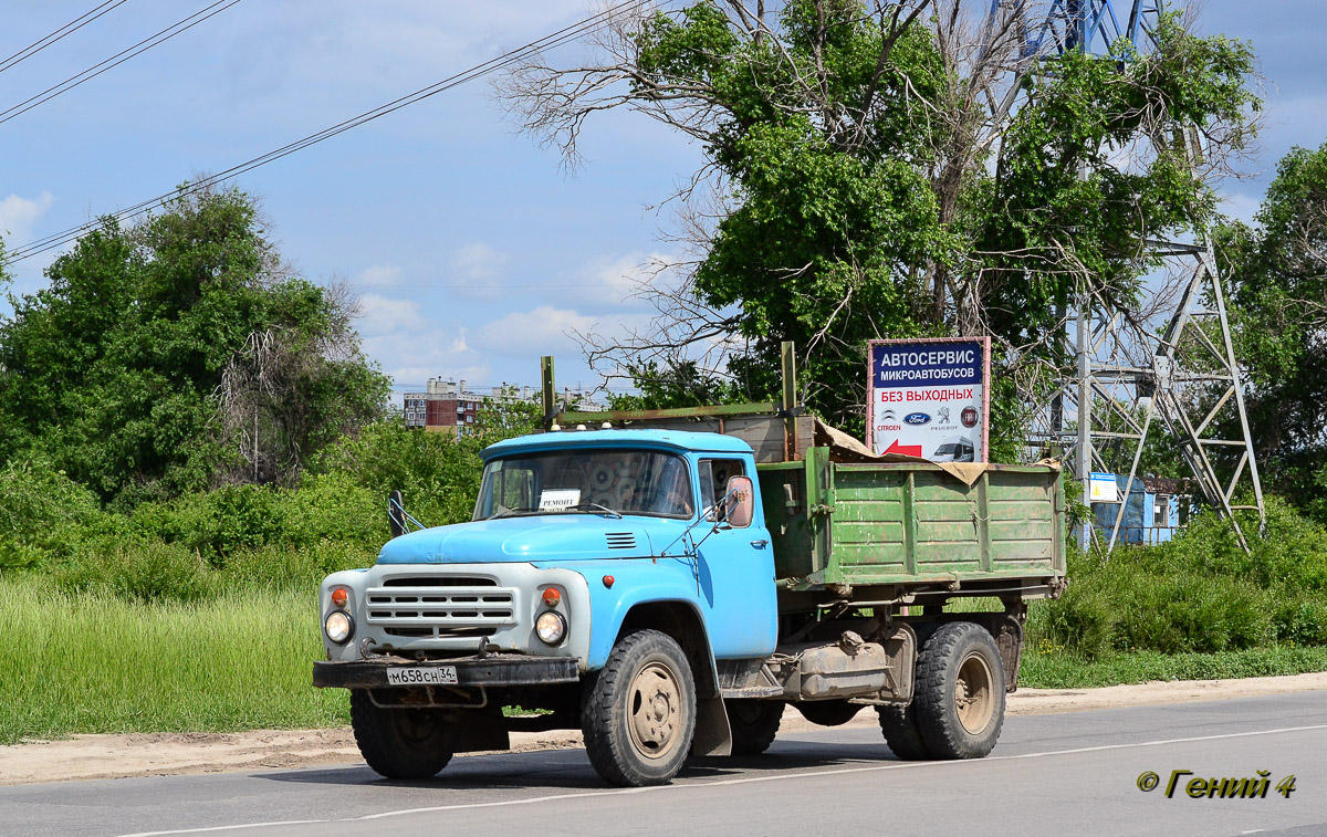 Волгоградская область, № М 658 СН 34 — ЗИЛ-495710