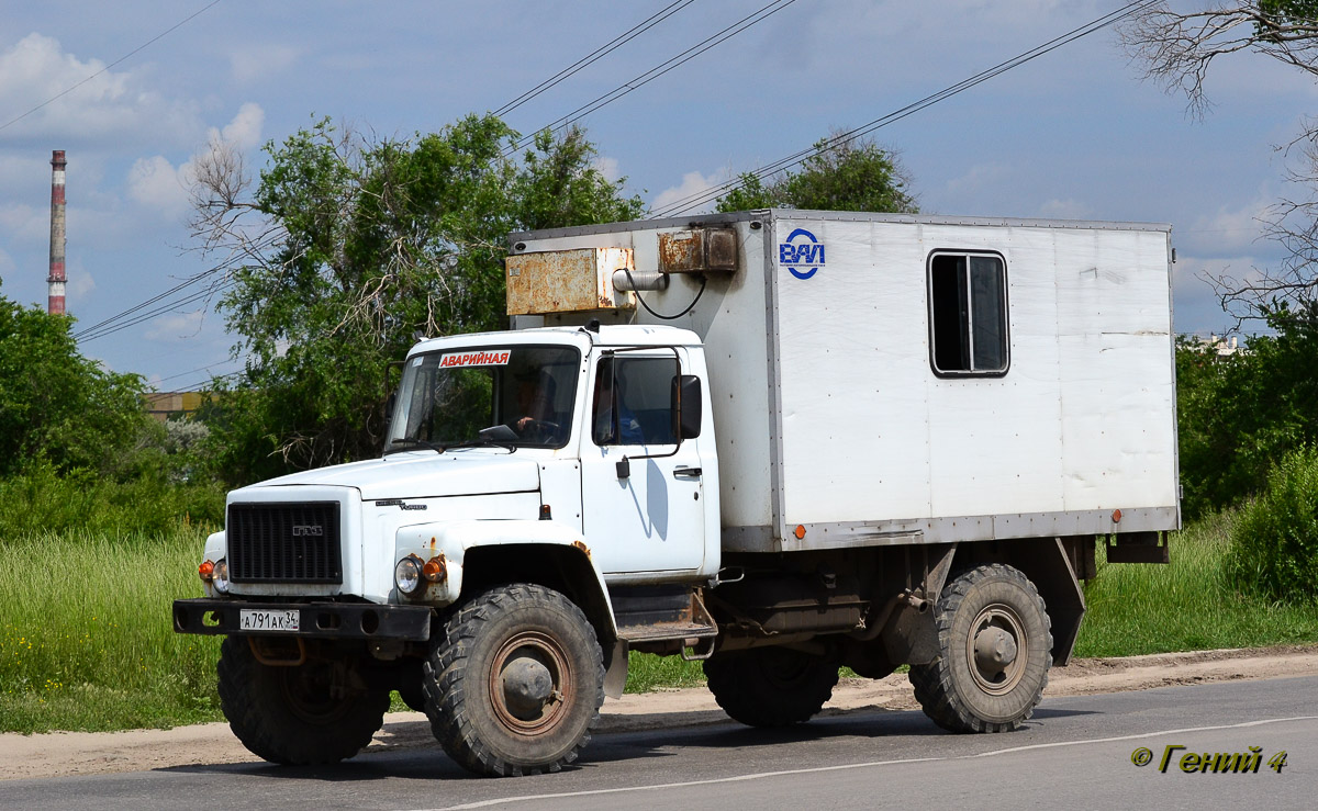 Волгоградская область, № А 791 АК 34 — ГАЗ-33081 «Садко»