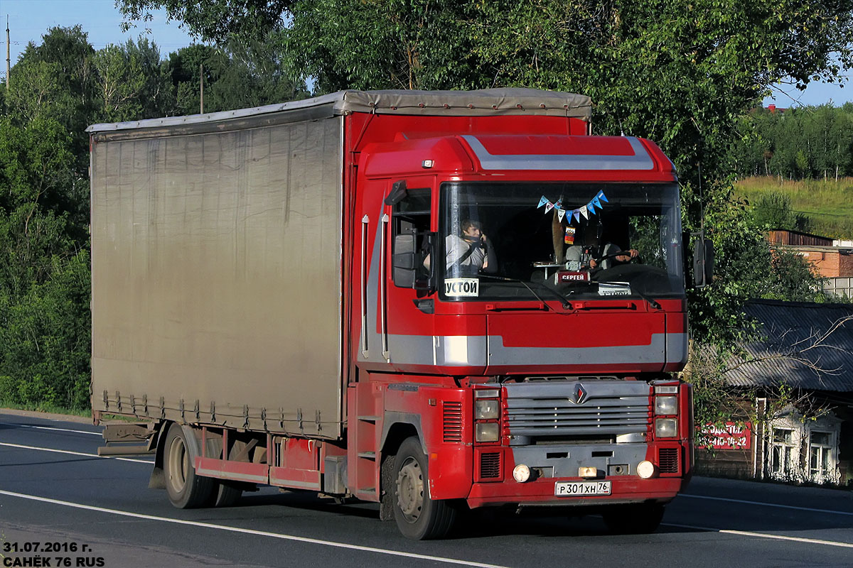 Ярославская область, № Р 301 ХН 76 — Renault Magnum Integral ('1997)