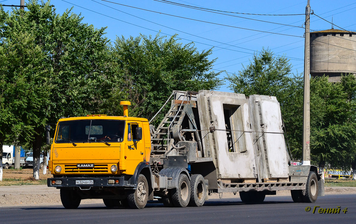 Волгоградская область, № К 324 ВУ 34 — КамАЗ-5410