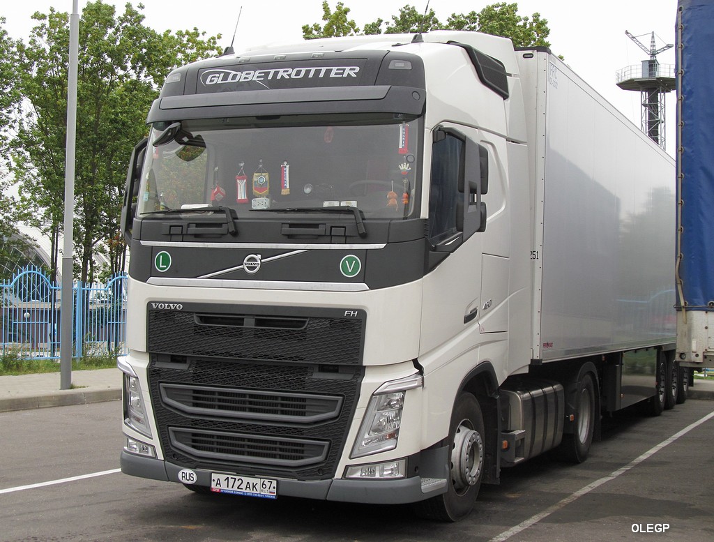 Смоленская область, № А 172 АК 67 — Volvo ('2012) FH.460 [X9P]