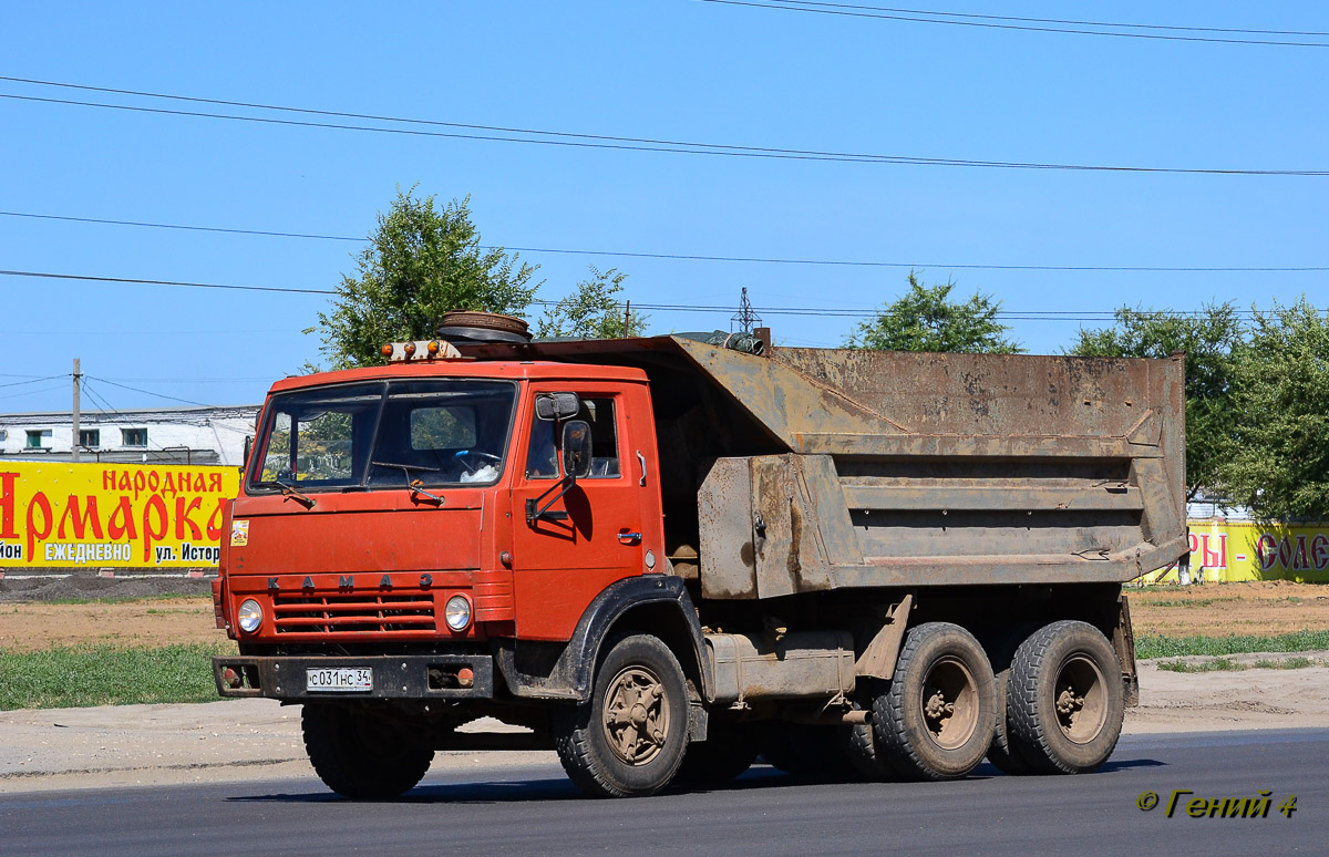 Волгоградская область, № С 031 НС 34 — КамАЗ-55111 [551110]