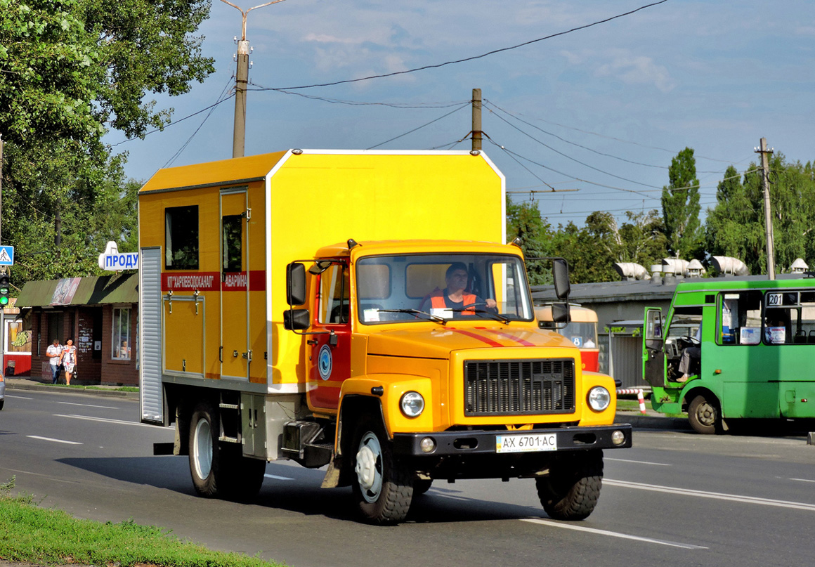 Харьковская область, № АХ 6701 АС — ГАЗ-3309