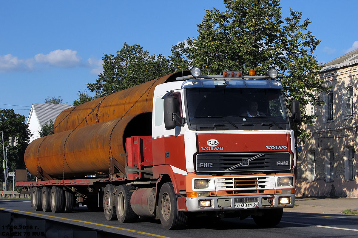 Воронежская область, № Х 030 ТУ 36 — Volvo ('1993) FH12.380