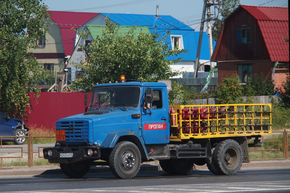 Ханты-Мансийский автоном.округ, № К 243 НА 86 — ЗИЛ-433362