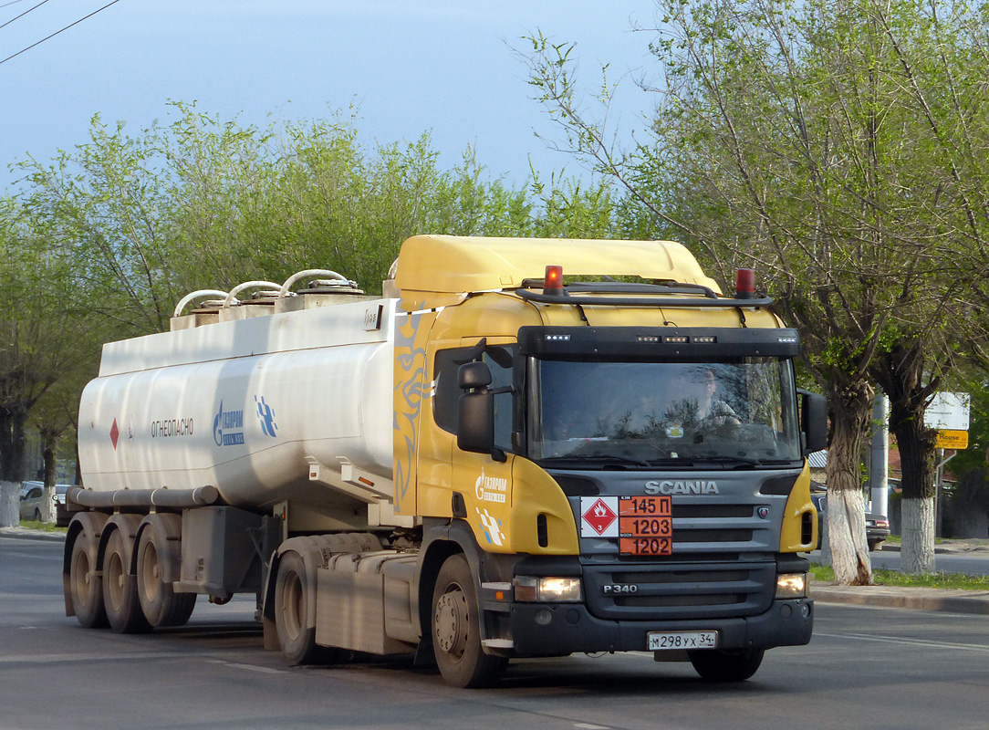 Волгоградская область, № М 298 УХ 34 — Scania ('2004) P340