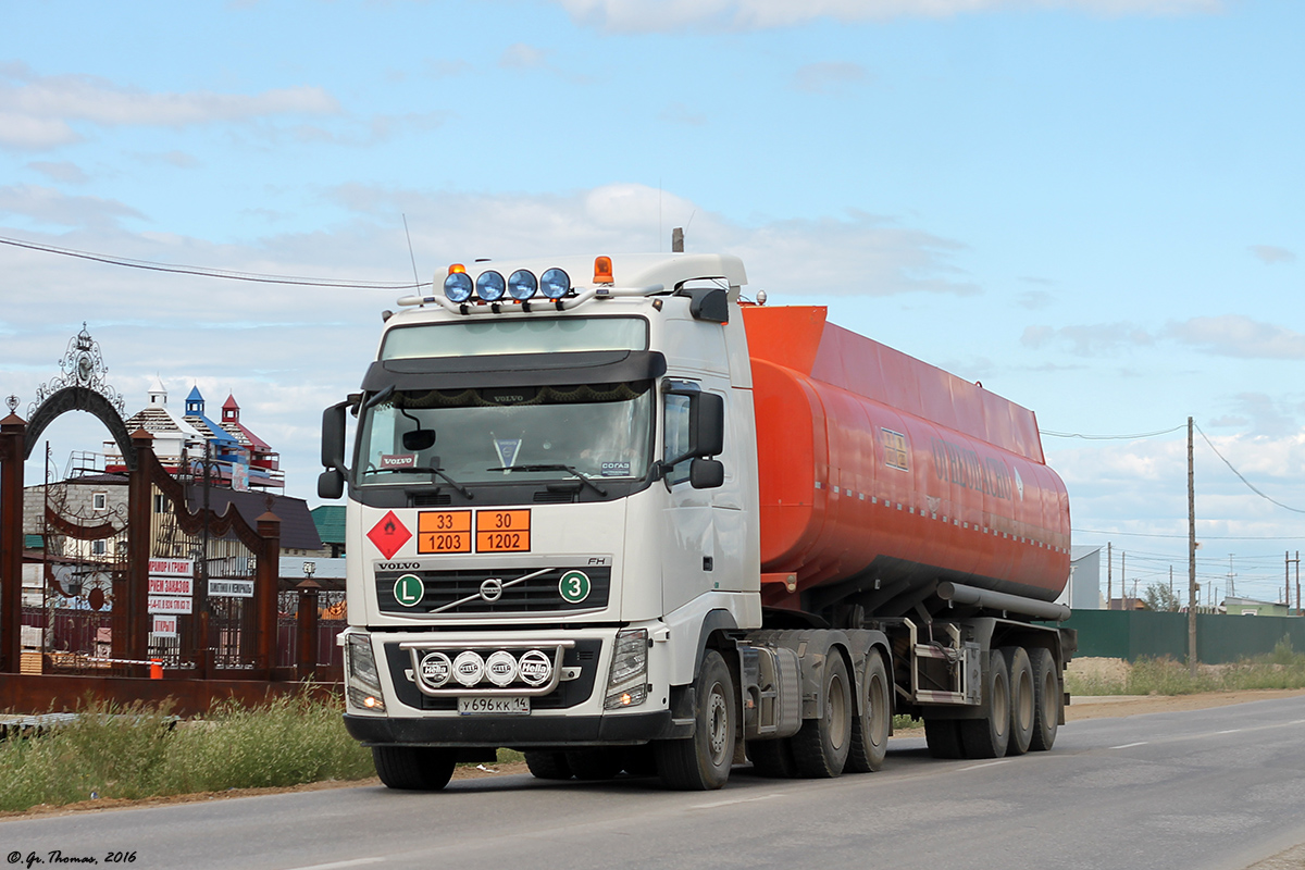 Саха (Якутия), № У 696 КК 14 — Volvo ('2008) FH.440 [X9P]