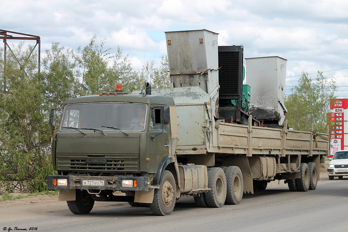 Саха (Якутия), № К 723 ВО 14 — КамАЗ-54115 [541150]