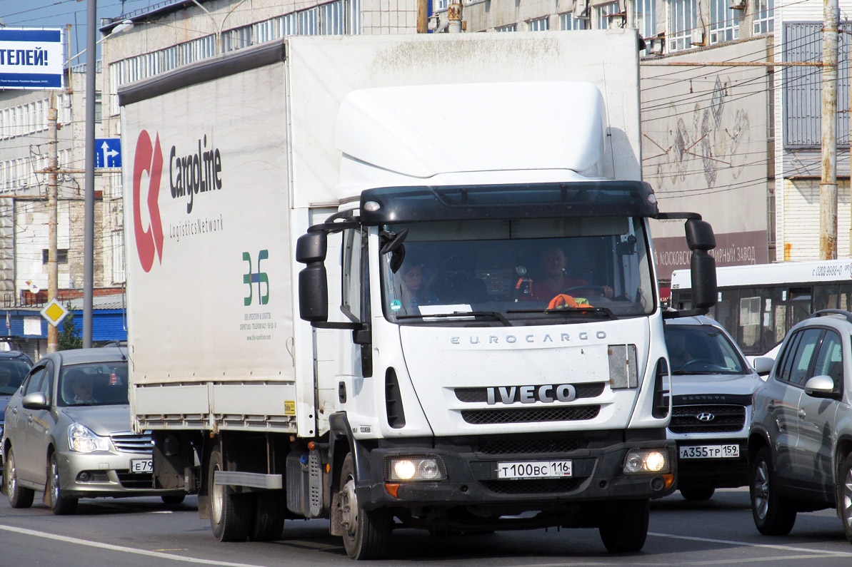 Татарстан, № Т 100 ВС 116 — IVECO EuroCargo ('2008)