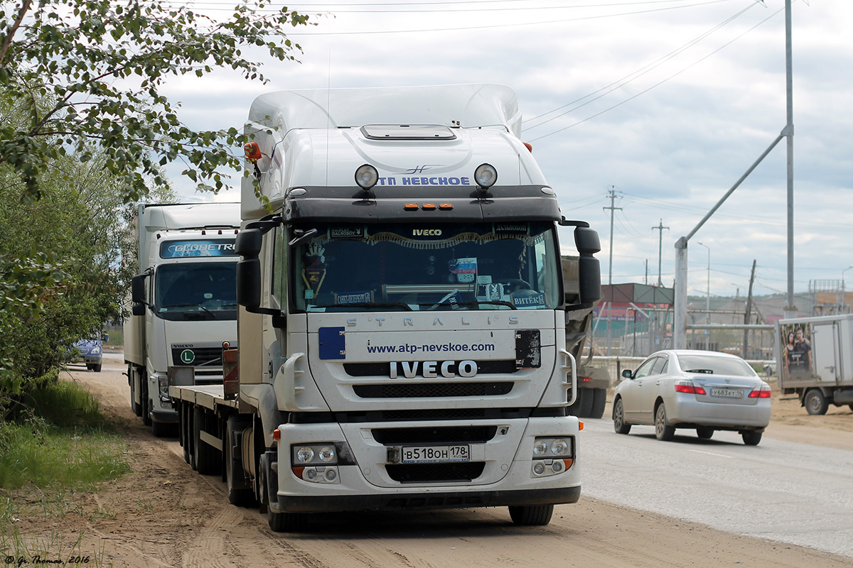 Санкт-Петербург, № В 518 ОН 178 — IVECO Stralis ('2007)