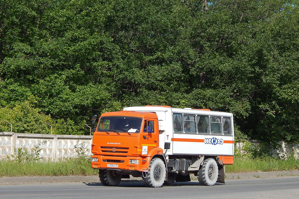 Белгородская область, № О 709 ВУ 31 — КамАЗ-43502-45