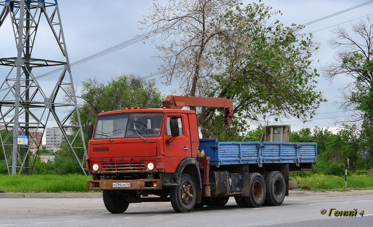 Волгоградская область, № М 394 СМ 34 — КамАЗ-53212