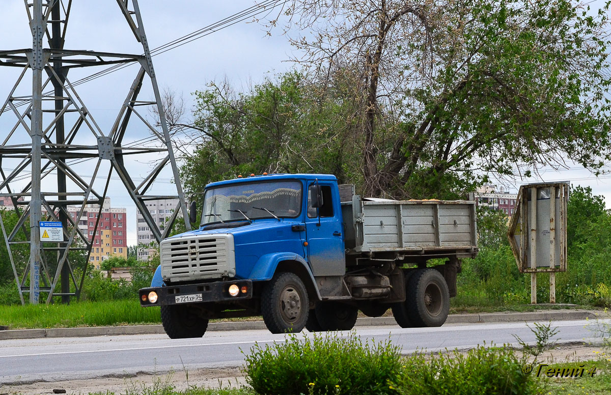 Волгоградская область, № Р 721 ХР 34 — ЗИЛ-494560