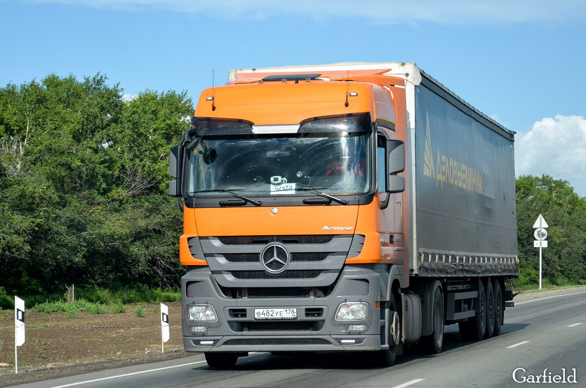 Санкт-Петербург, № В 482 УЕ 178 — Mercedes-Benz Actros ('2009) 1841