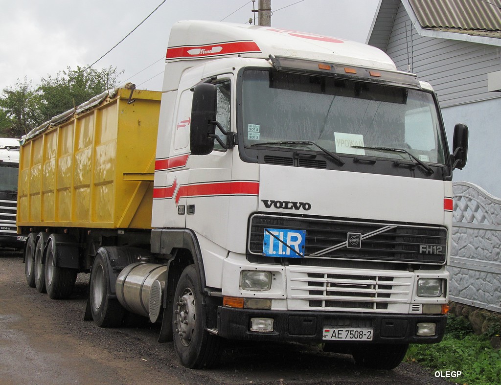 Витебская область, № АЕ 7508-2 — Volvo ('1993) FH12.380