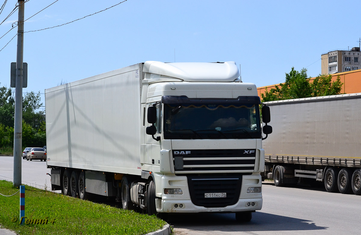 Волгоградская область, № С 111 КС 34 — DAF XF105 FT