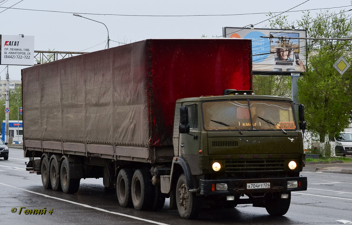 Волгоградская область, № А 704 РТ 134 — КамАЗ-5410