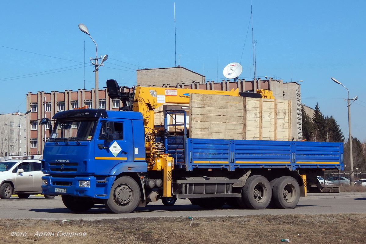 Восточно-Казахстанская область, № 706 AF 16 — КамАЗ-65117 (общая модель)