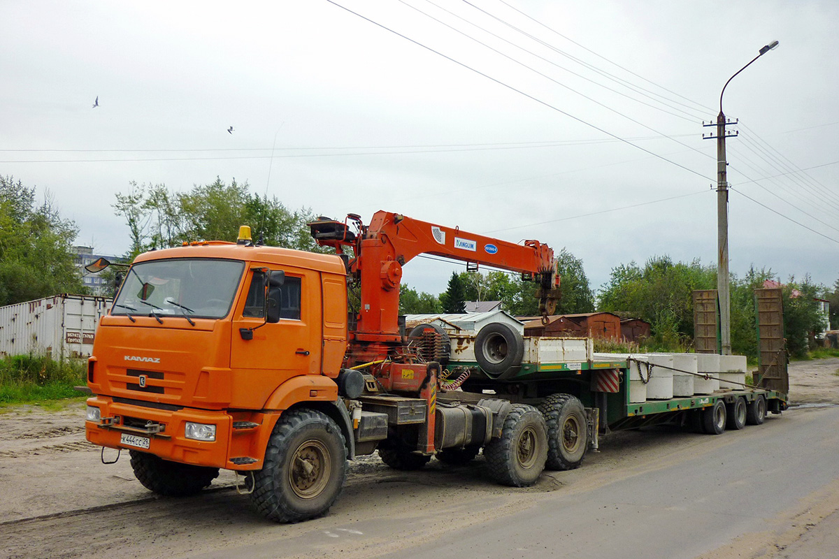 Архангельская область, № К 444 СС 29 — КамАЗ-43118-24