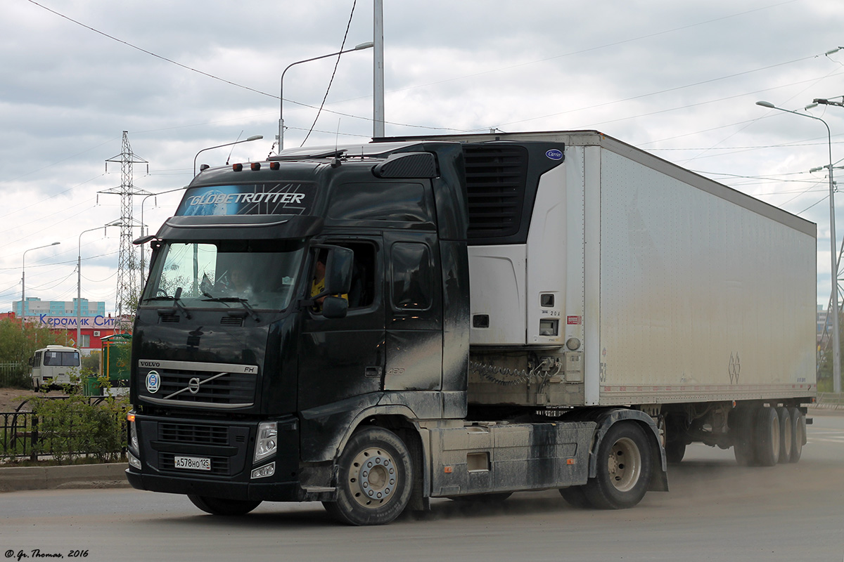 Приморский край, № А 578 НО 125 — Volvo ('2008) FH.480