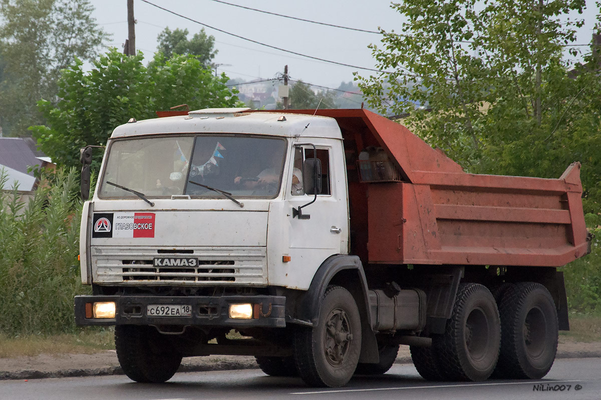 Удмуртия, № С 692 ЕА 18 — КамАЗ-55111-02 [55111C]