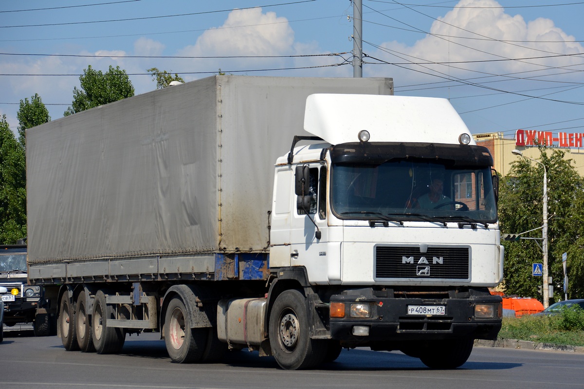 Смоленская область, № Р 408 МТ 67 — MAN F90 19.372