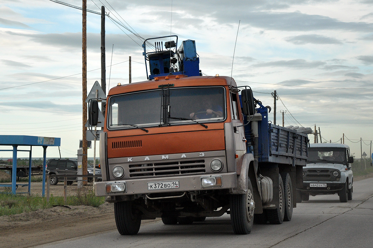 Саха (Якутия), № К 372 ВО 14 — КамАЗ-53213