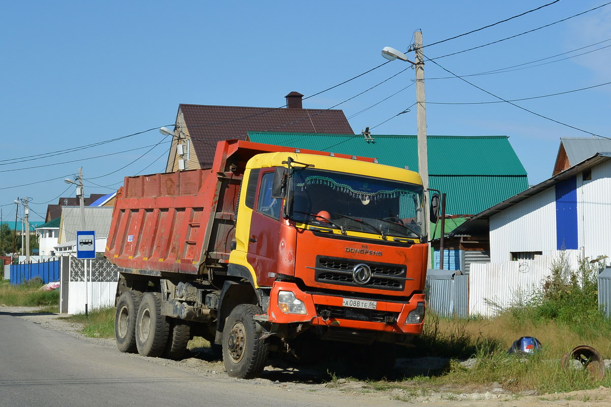 Ханты-Мансийский автоном.округ, № А 088 ТЕ 86 — Dongfeng KC DFL3251A1