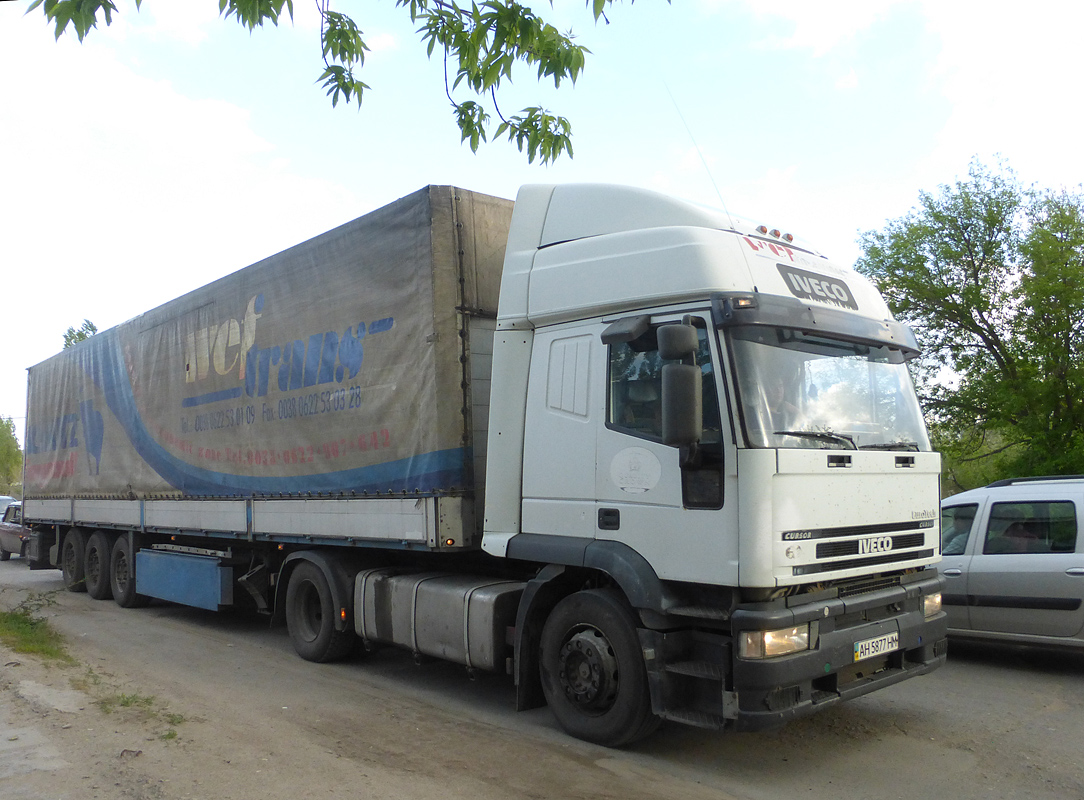 Донецкая область, № AH 5877 HM — IVECO EuroStar