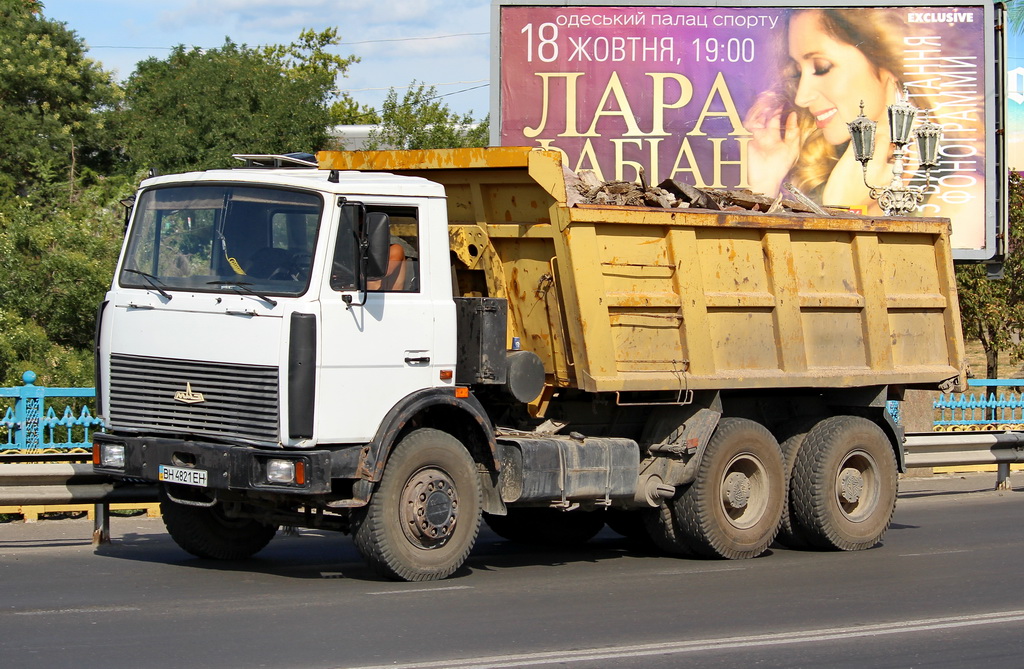 Одесская область, № ВН 4821 ЕН — МАЗ-551605