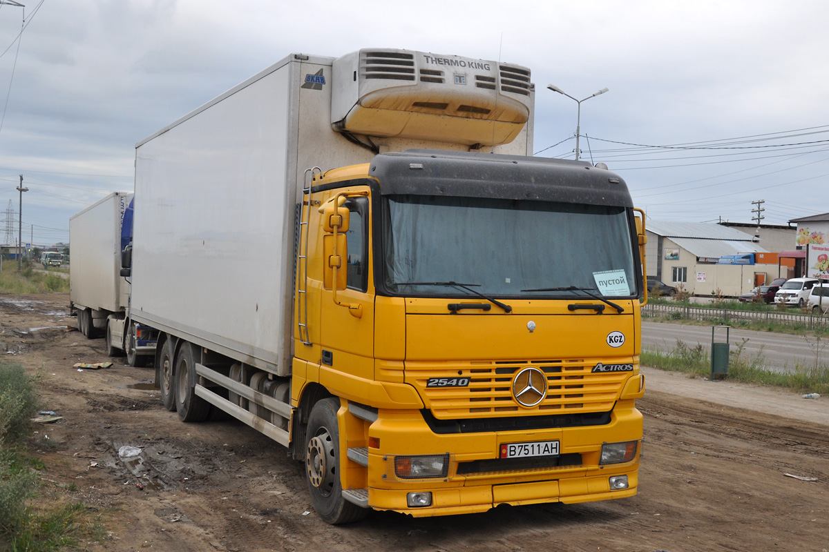 Киргизия, № B 7511 AH — Mercedes-Benz Actros ('1997) 2540