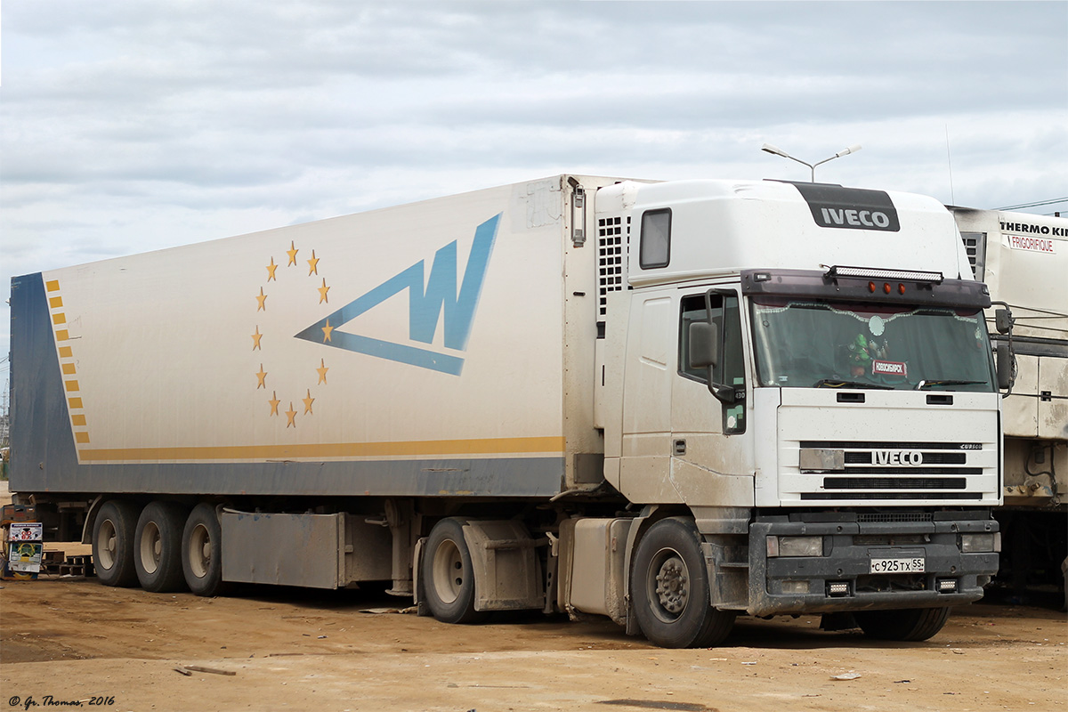 Омская область, № С 925 ТХ 55 — IVECO EuroStar