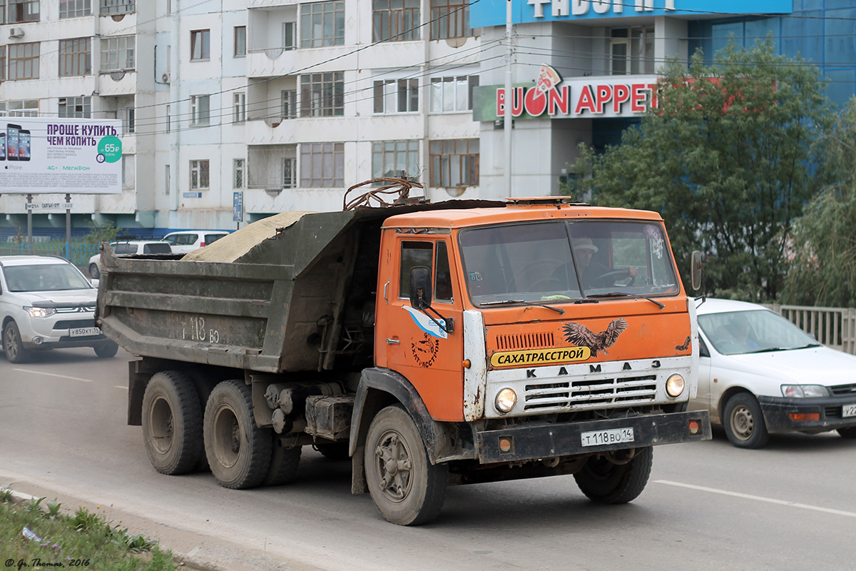 Саха (Якутия), № Т 118 ВО 14 — КамАЗ-5511