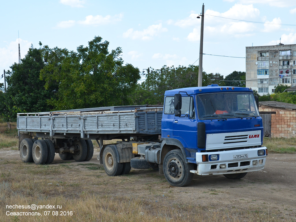 Севастополь, № А 353 МА 92 — Škoda-LIAZ 110