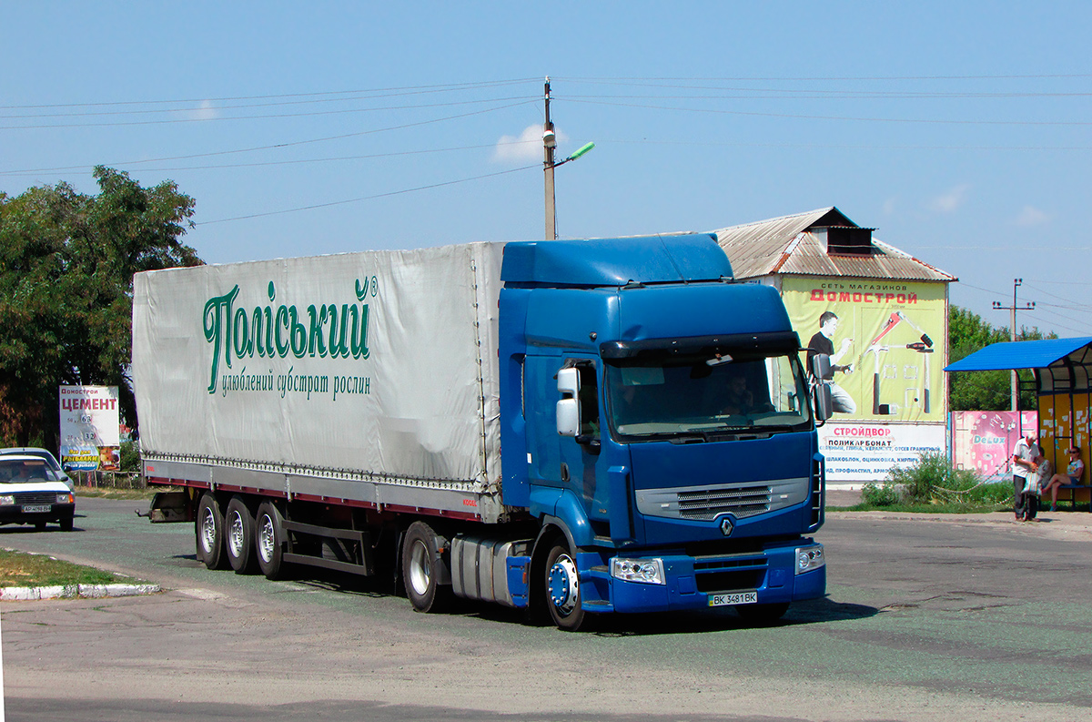 Ровненская область, № ВК 3481 ВК — Renault Premium ('2006)