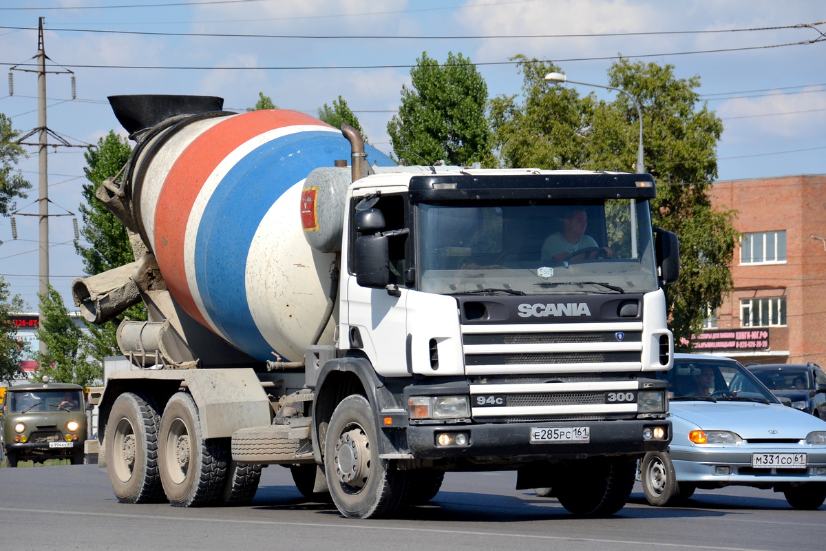 Ростовская область, № Е 285 РС 161 — Scania ('1996, общая модель)