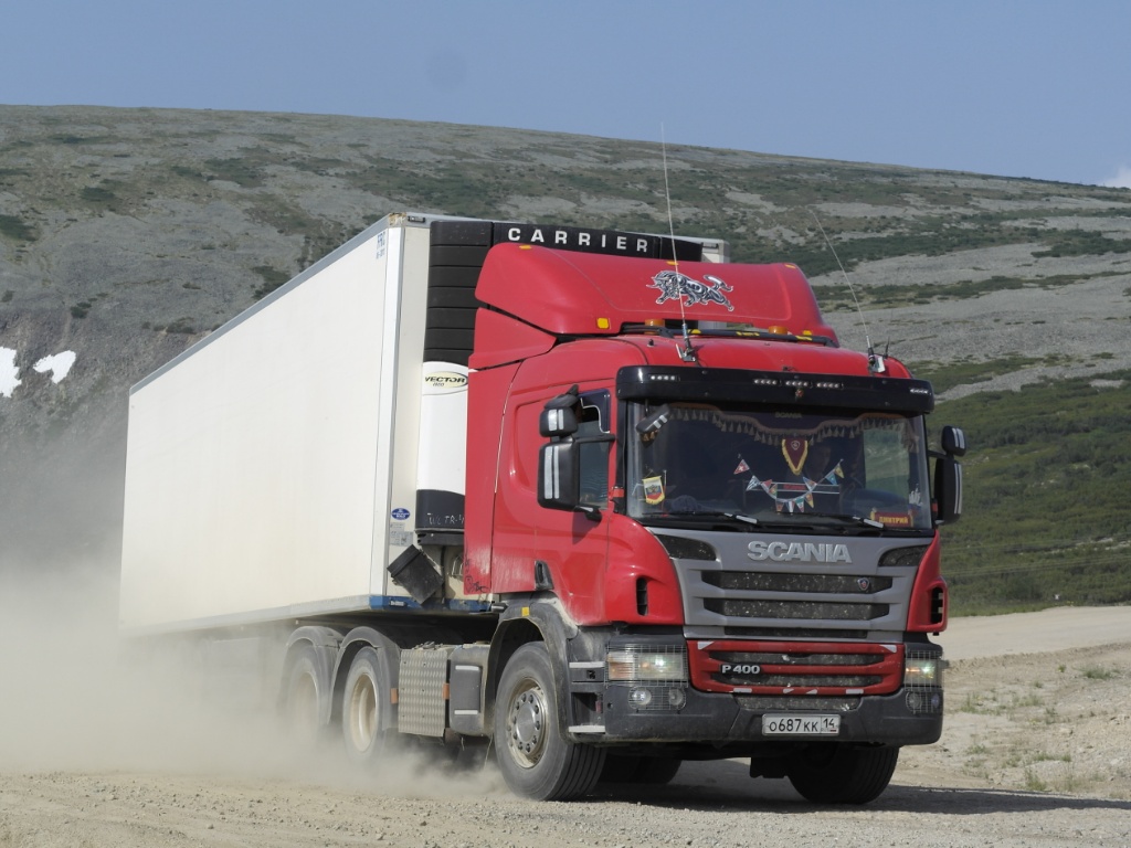 Саха (Якутия), № О 687 КК 14 — Scania ('2011) P400