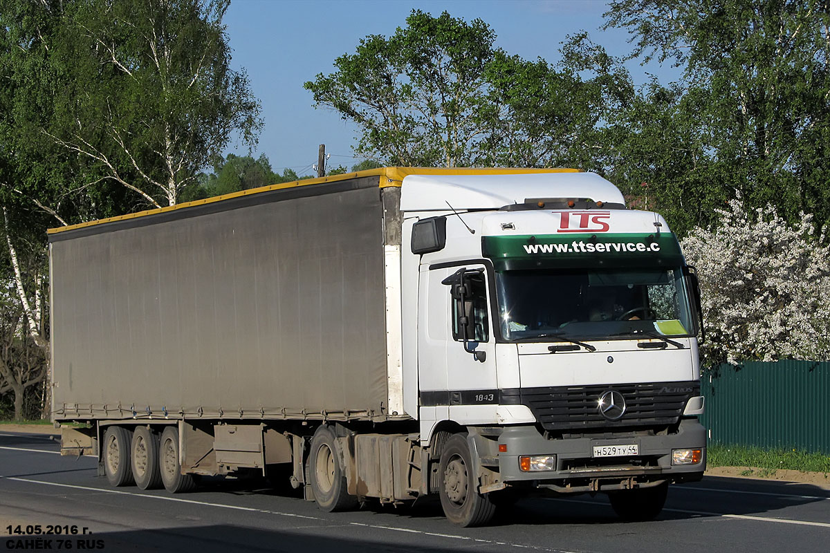 Костромская область, № Н 529 ТУ 44 — Mercedes-Benz Actros ('1997) 1843