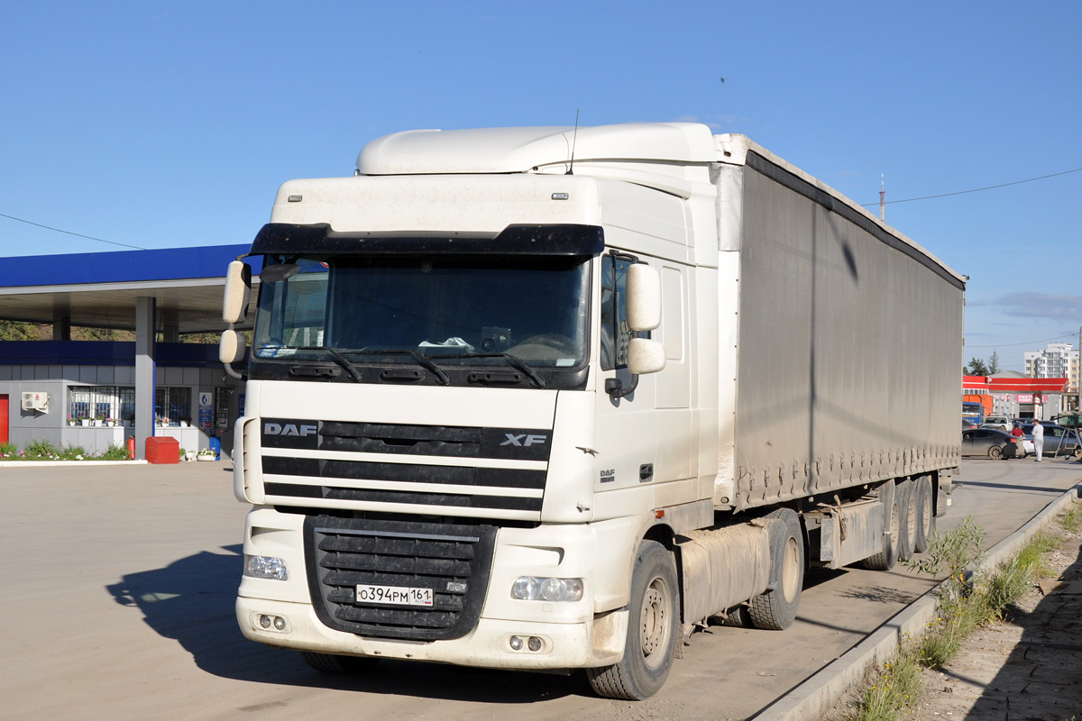 Ростовская область, № О 394 РМ 161 — DAF XF105 FT