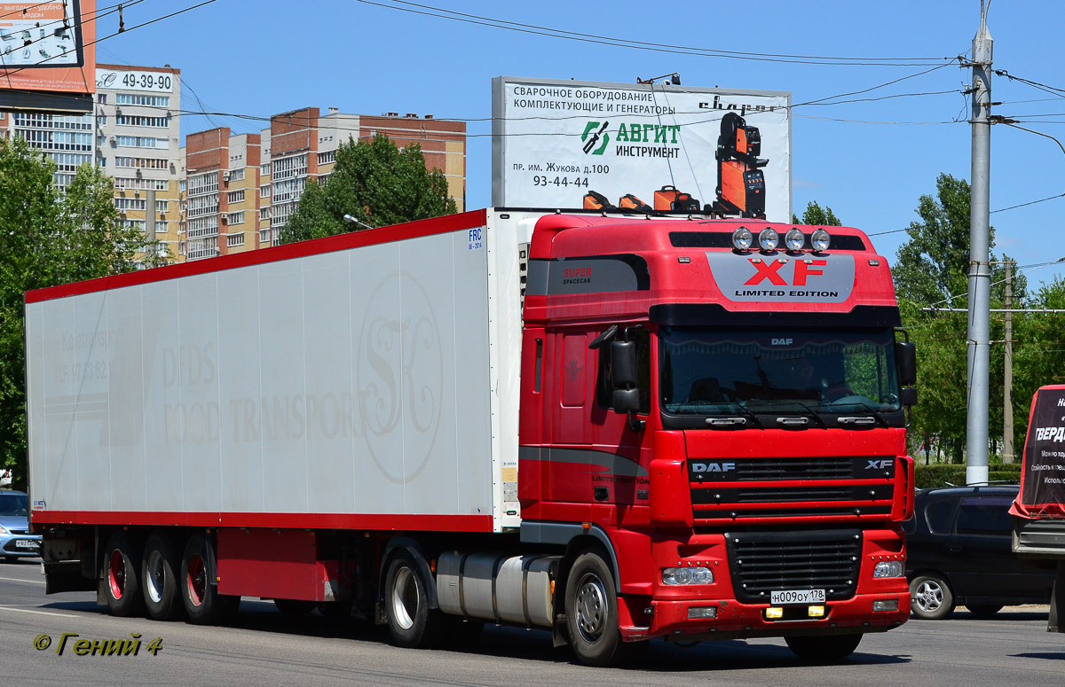 Санкт-Петербург, № Н 009 ОУ 178 — DAF XF95 FT