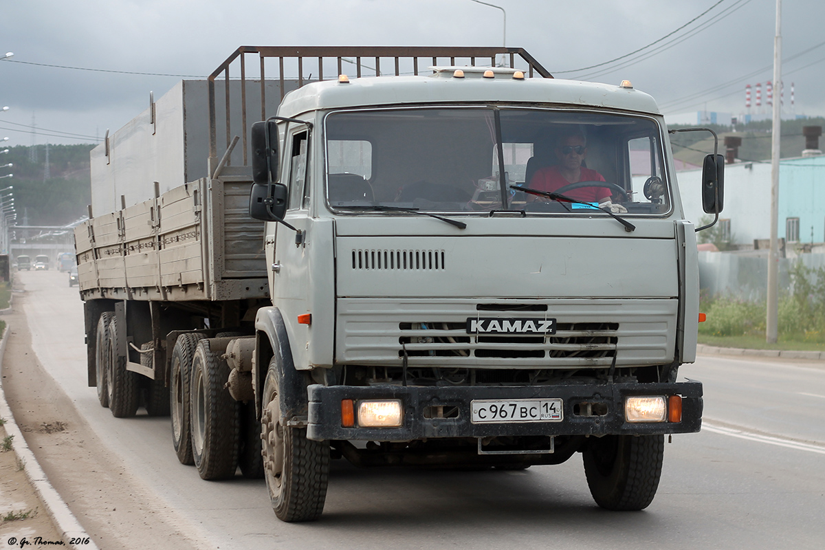 Саха (Якутия), № С 967 ВС 14 — КамАЗ-54115 (общая модель)