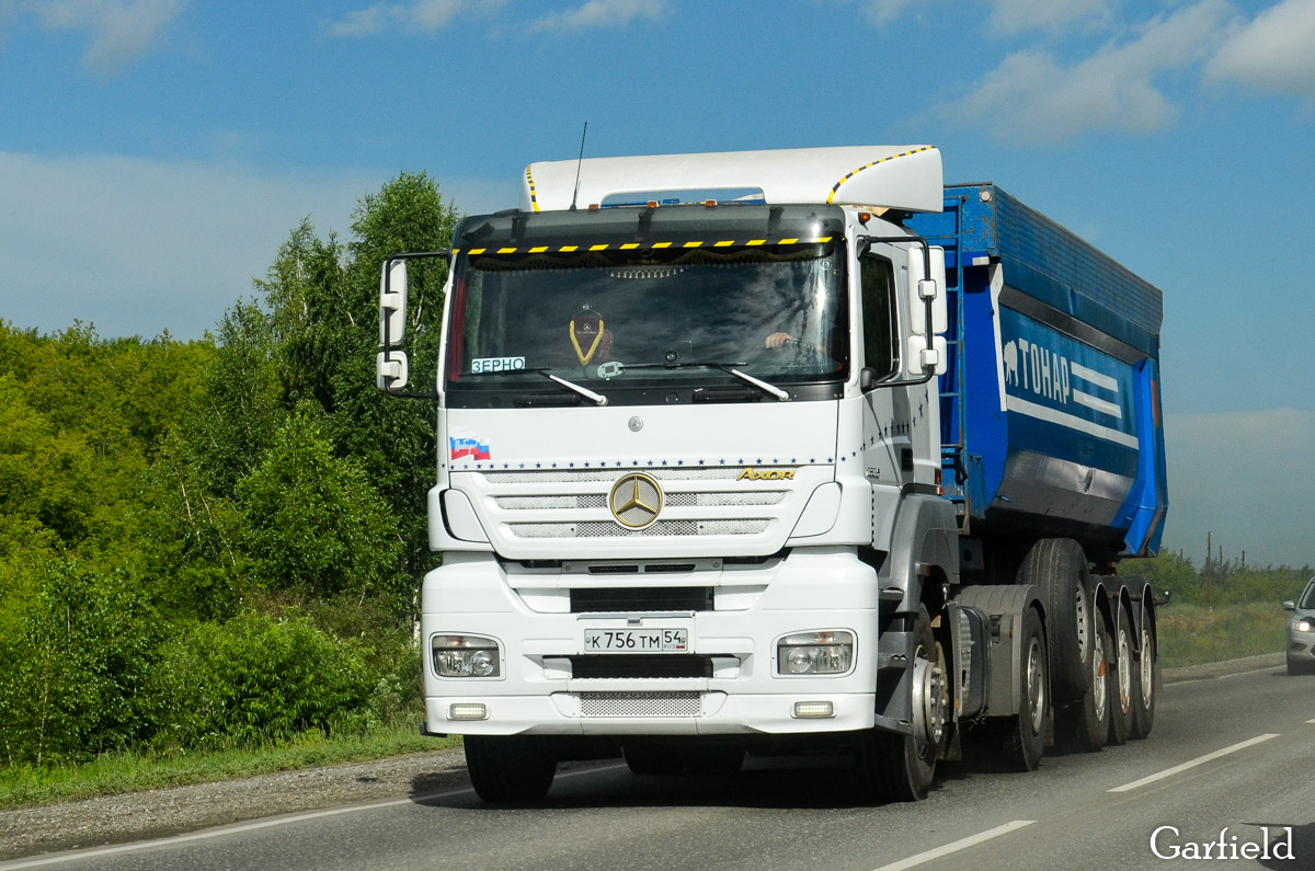 Новосибирская область, № К 756 ТМ 54 — Mercedes-Benz Axor 1835