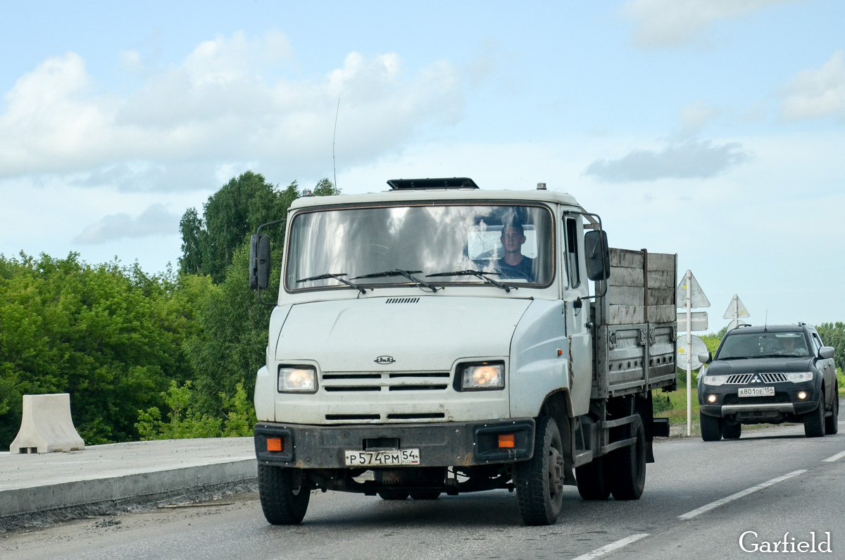 Новосибирская область, № Р 574 РМ 54 — ЗИЛ-5301АО "Бычок"